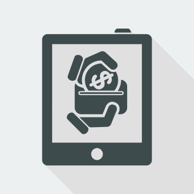 Dokunma aygıtında para simgesi 