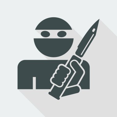 Soyguncu saldırganlık simgesi