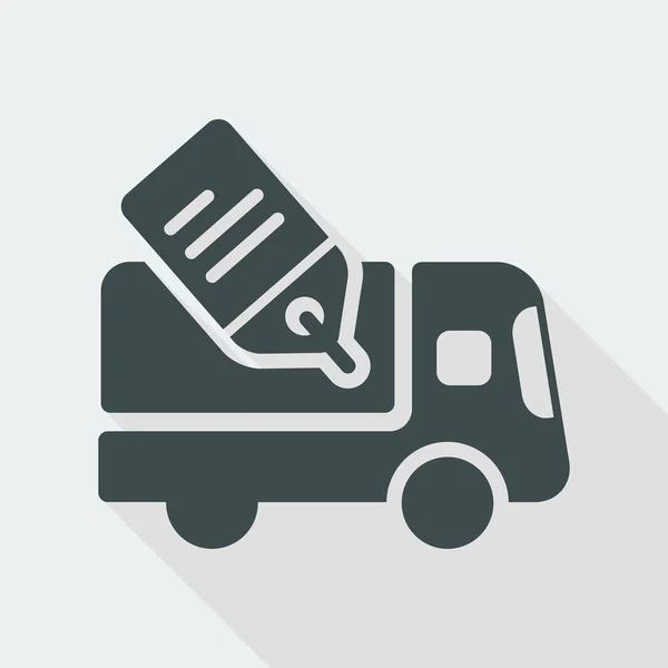 Delivery transport icon — Stock Vector