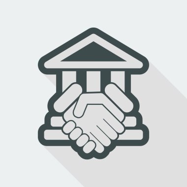 Adliye anlaşması illüstrasyon