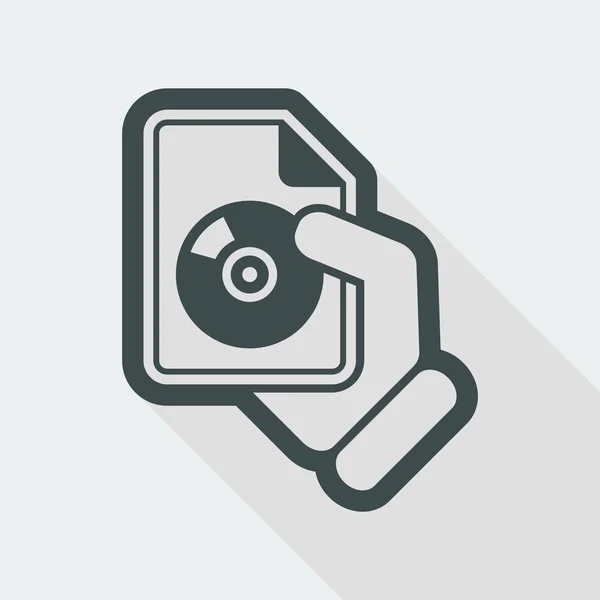 Download düğme simgesi — Stok Vektör