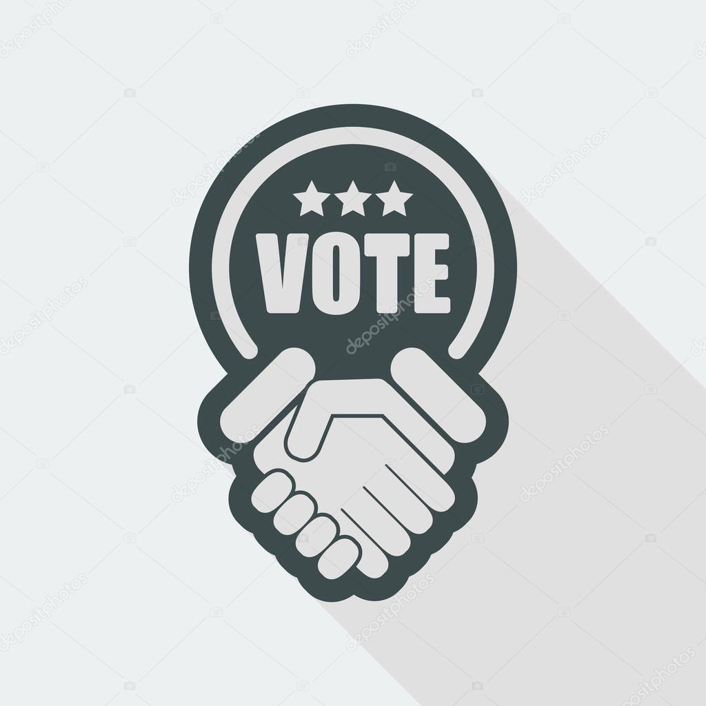 design of vote icon