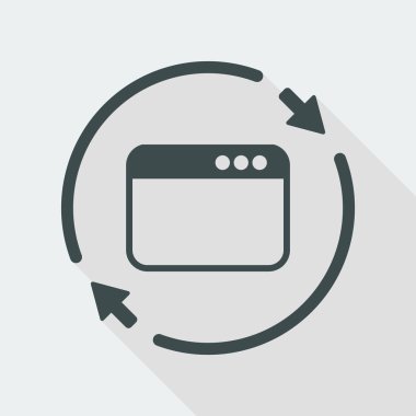 Web sayfası yenileme simgesi