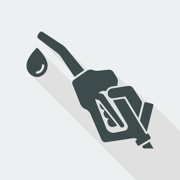 Fuel concept flat icon — Stock Vector