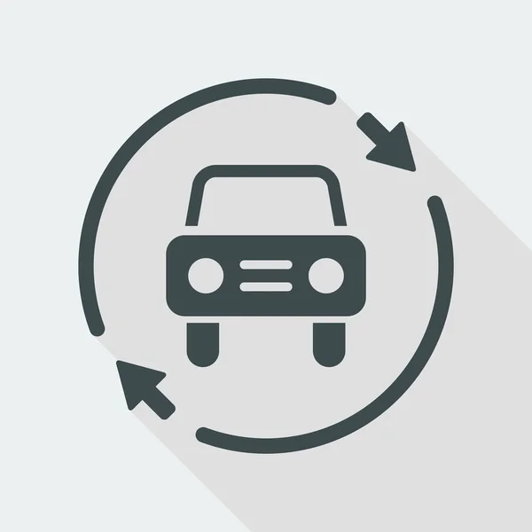 Diseño del icono del coche — Vector de stock