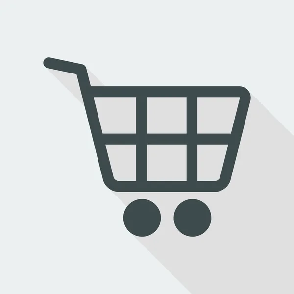 Shopping cart icon — Stock Vector