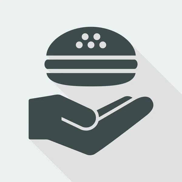 Icono de servicios sándwich — Vector de stock