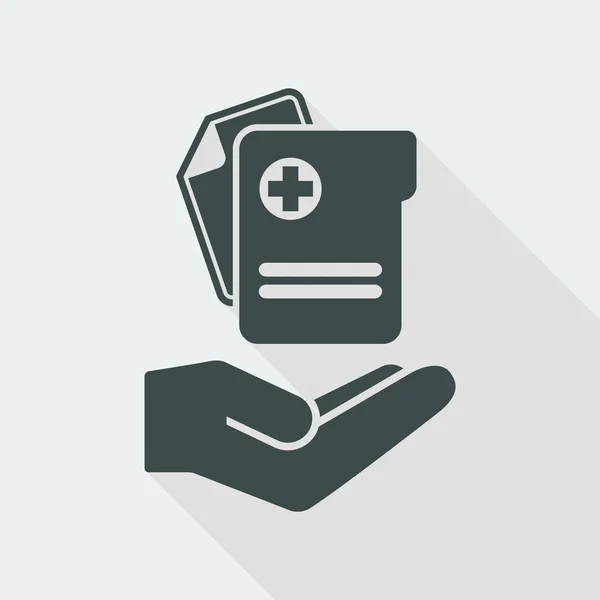 Icône des services médicaux — Image vectorielle