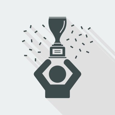 Kazanan kutlama simgesi