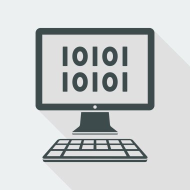 İkili kod - web simgesi