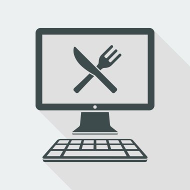 Restoran hizmet simgesi