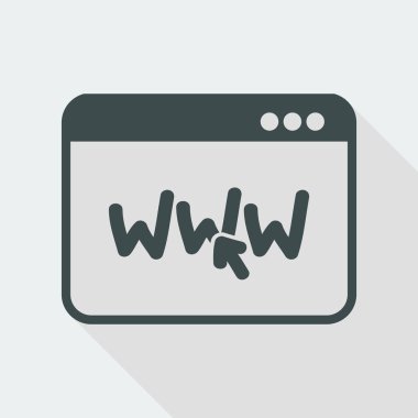 Stilize www bağlantı simgesi