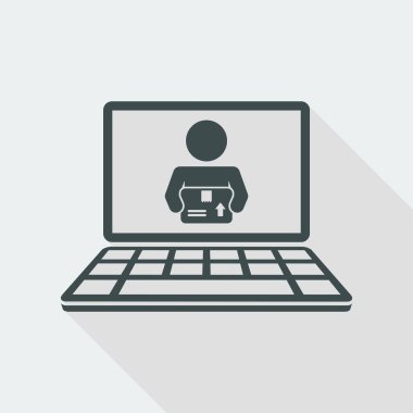 Kurye veya posta simgesi