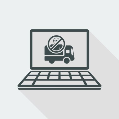 Kamyon taşıma güvenlik bilgisayar kontrolü ile 