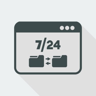 veri aktarım simgesi