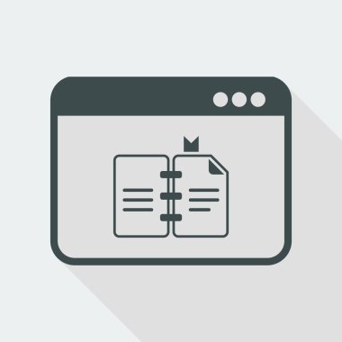 kitap online simgesi okuma