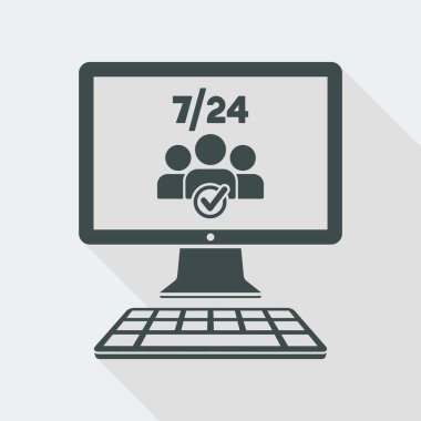 7/24 web takım simgesi