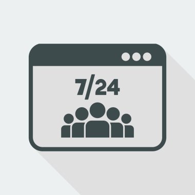 7/24 web takım simgesi