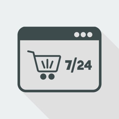 Online mağaza simgesi