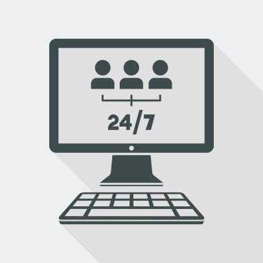 Takım Ağ Hizmetleri 24/7 simgesi