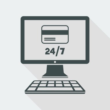 Online Bankacılık hizmetleri web simgesi