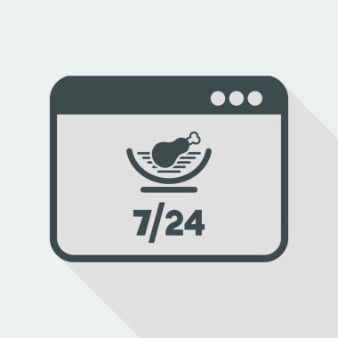 Gıda Hizmetleri et 7/24 simgesi