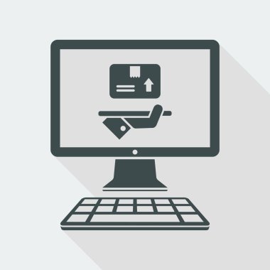 Online Teslimat Servisi simgesini