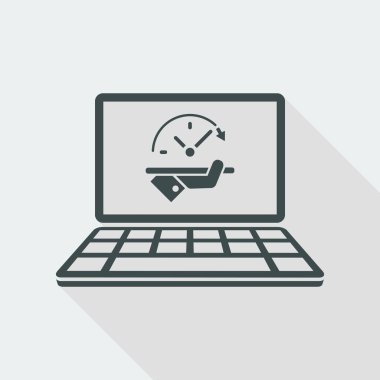 Yüksek hızlı performansları online simgesi