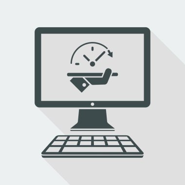 Yüksek hızlı performansları online simgesi