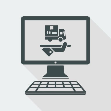 Online Teslimat Servisi simgesini