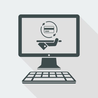 Online Bankacılık hizmetleri web simgesi