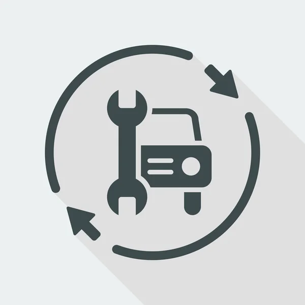 Icona completa dei servizi di assistenza auto — Vettoriale Stock