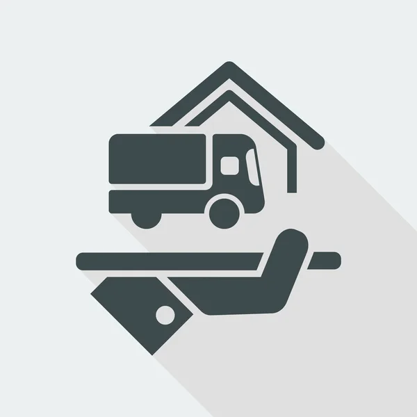 Delivery services icon — Stock Vector