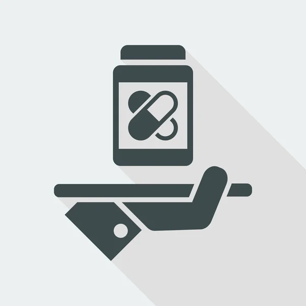 Pharma services -  web icon — Stock Vector