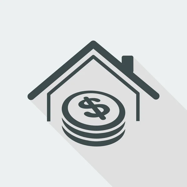 Real estate icon — Stock Vector