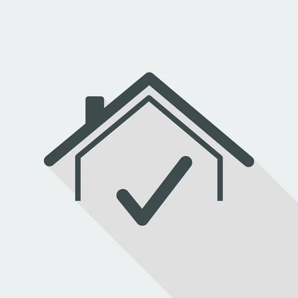 Kies het perfecte huis-pictogram — Stockvector