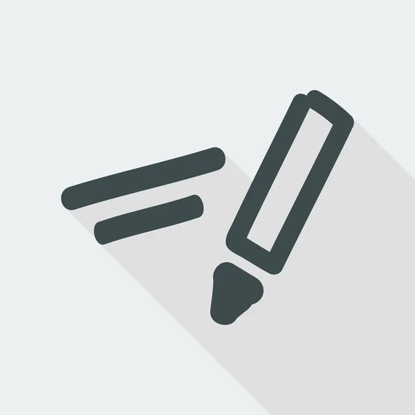 Concepto de pluma de escritura — Vector de stock