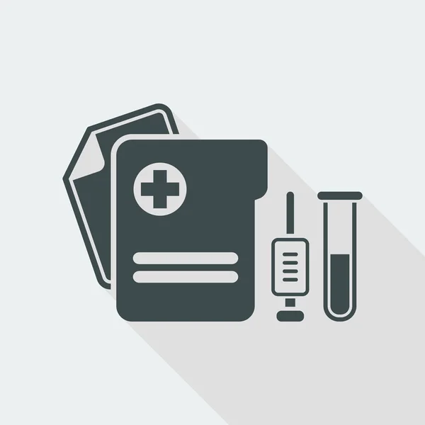 Medische dienst symboolpictogram — Stockvector