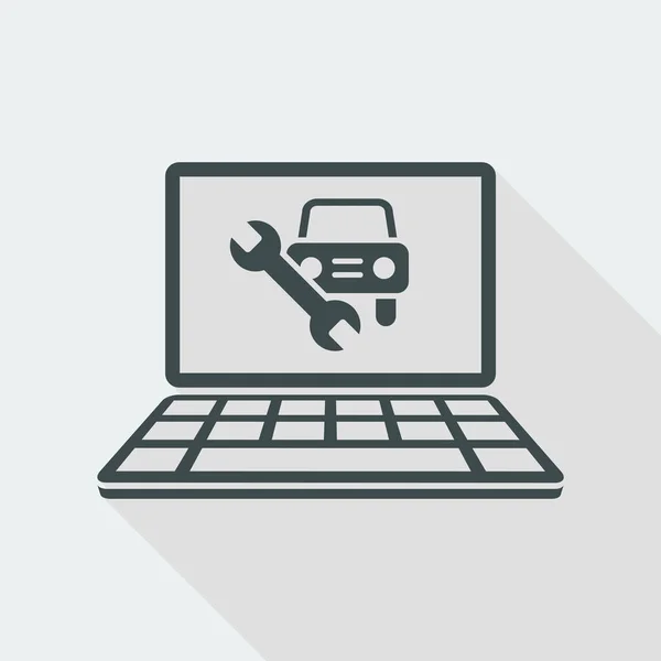 Automotive diensten online — Stockvector