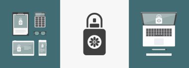 İzole edilmiş tek bir deodorant simgesinin vektör illüstrasyonu 