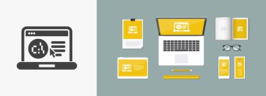 yazılım dili Web sayfası simgesini