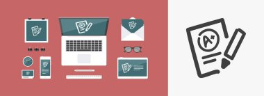 mükemmel değerlendirme testi simgesi