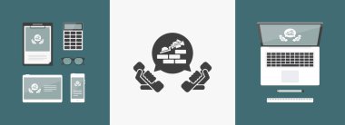 İnşaat şirketi bağlantı simgesi