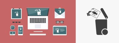 Atık toplama simgesini ayır