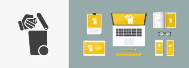 Atık toplama simgesini ayır