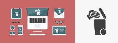 Atık toplama simgesini ayır