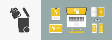 Atık toplama simgesini ayır