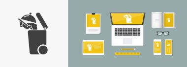 Atık toplama simgesini ayır