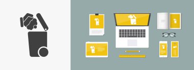 Atık toplama simgesini ayır