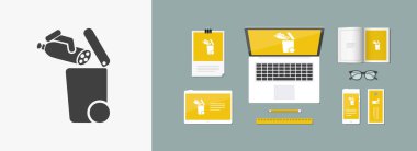 Atık toplama simgesini ayır